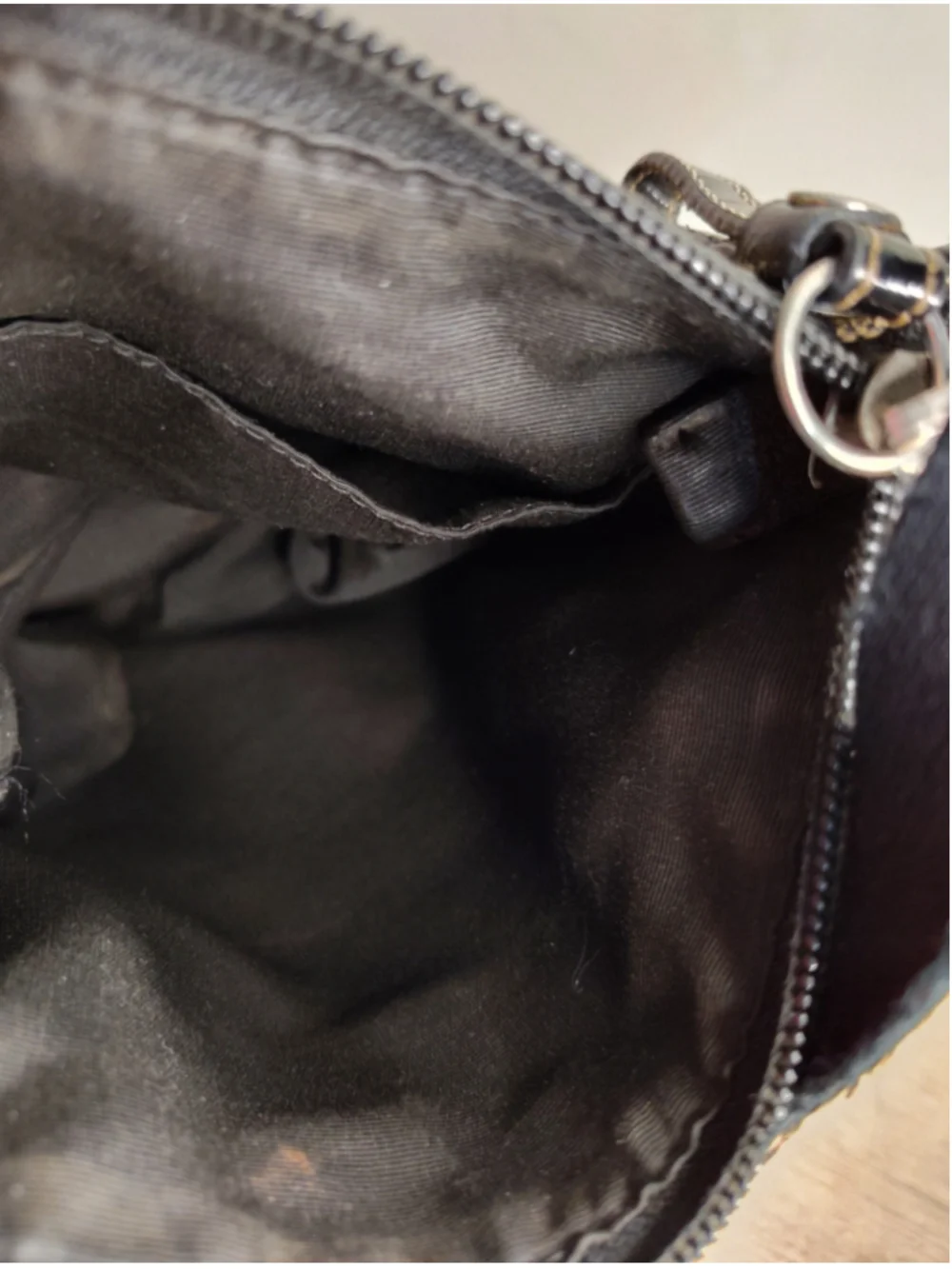 Women's Coach Crossbody Bag One Size Black and Beige